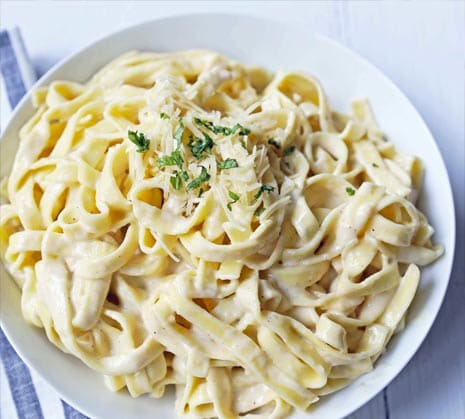 Fettucinni Alfredo