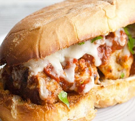 Meatball Parmigiana