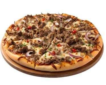 Cheese Steak Pizza