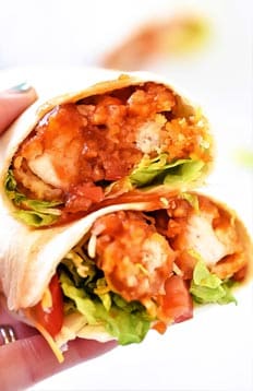 Chicken Fingers Wrap